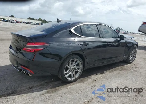 2022 Genesis G70 Base из США, поврежденный, VIN KMTG34TA3NU092952